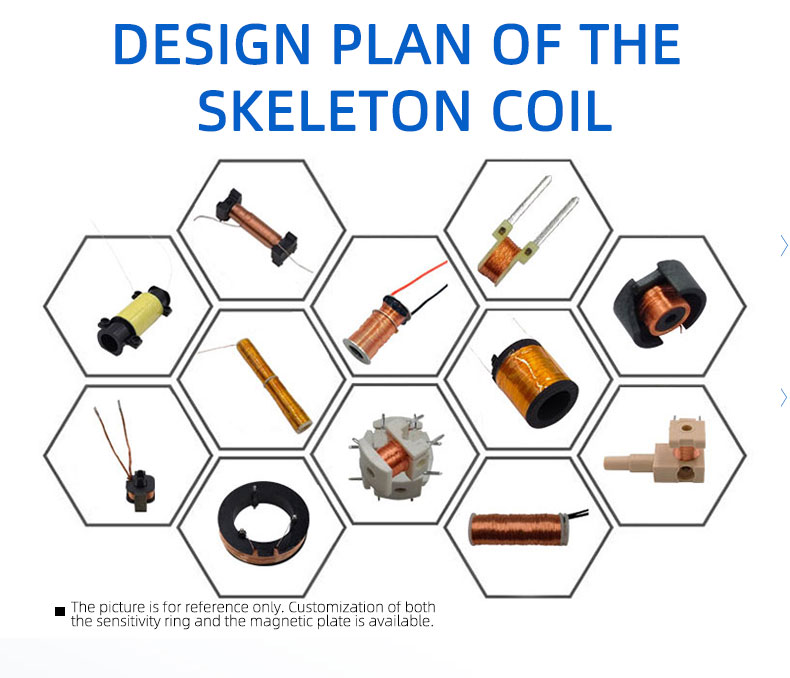 Coin Operated Device Bobbin Coil High Sensitivity Electromagnetic Skeleton Coil for Vending Machine and Coin Acceptor System