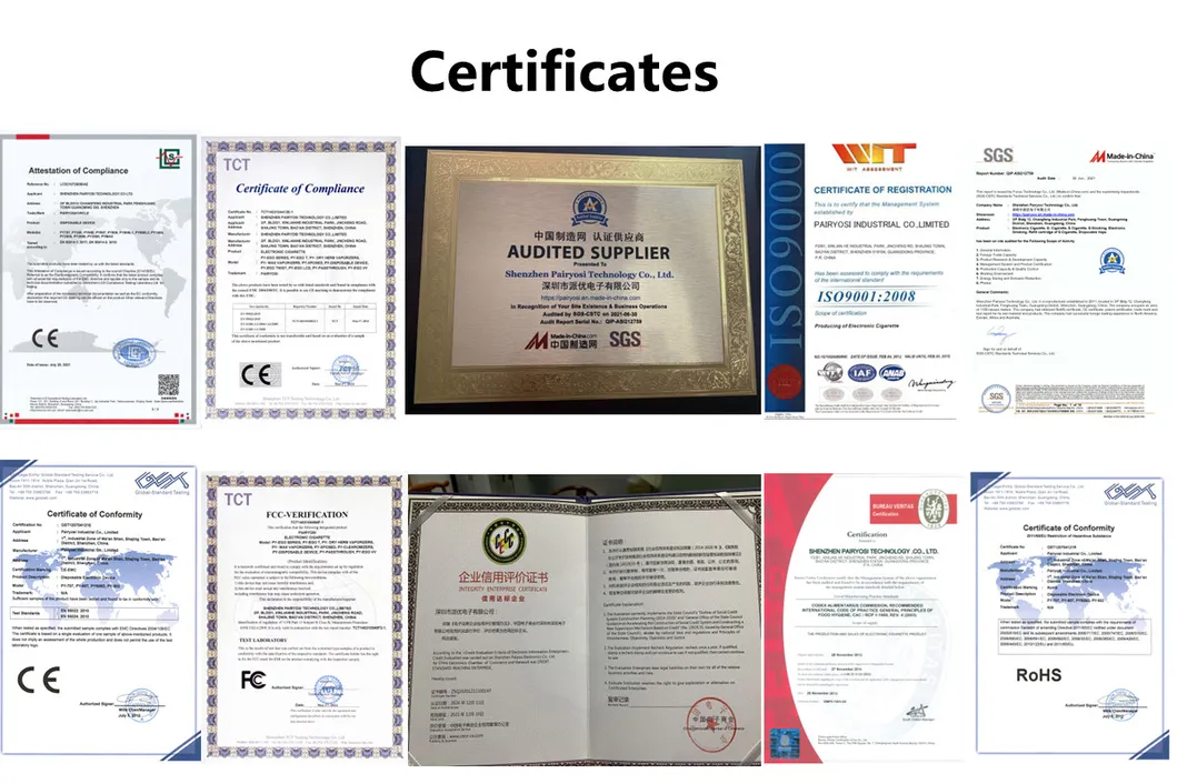 Product Certifications