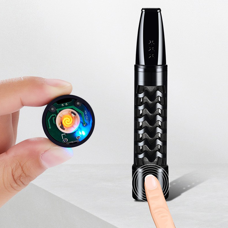 Wholesale Lighter Type C Rechargeable Blow USB Lighters Vaperous Electronic Smoking Lighter
