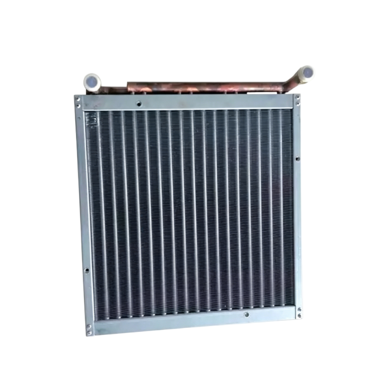 Commercial VAV Terminal Unit Hot Water Coil Single Duct Heat Exchanger Replacement 1/2 Inch Copper Tube Reheat Coil Assembly
