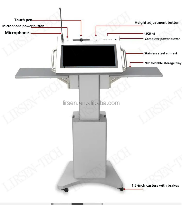 Smart Multimedia Podium detail 2