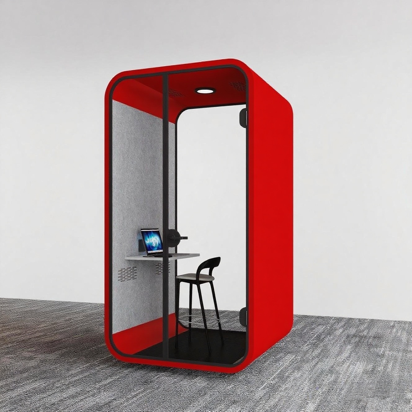 Modular Soundproof Office Booth | Privacy Noise Cancelling Meeting Pod | Open Office Acoustic Work Pod