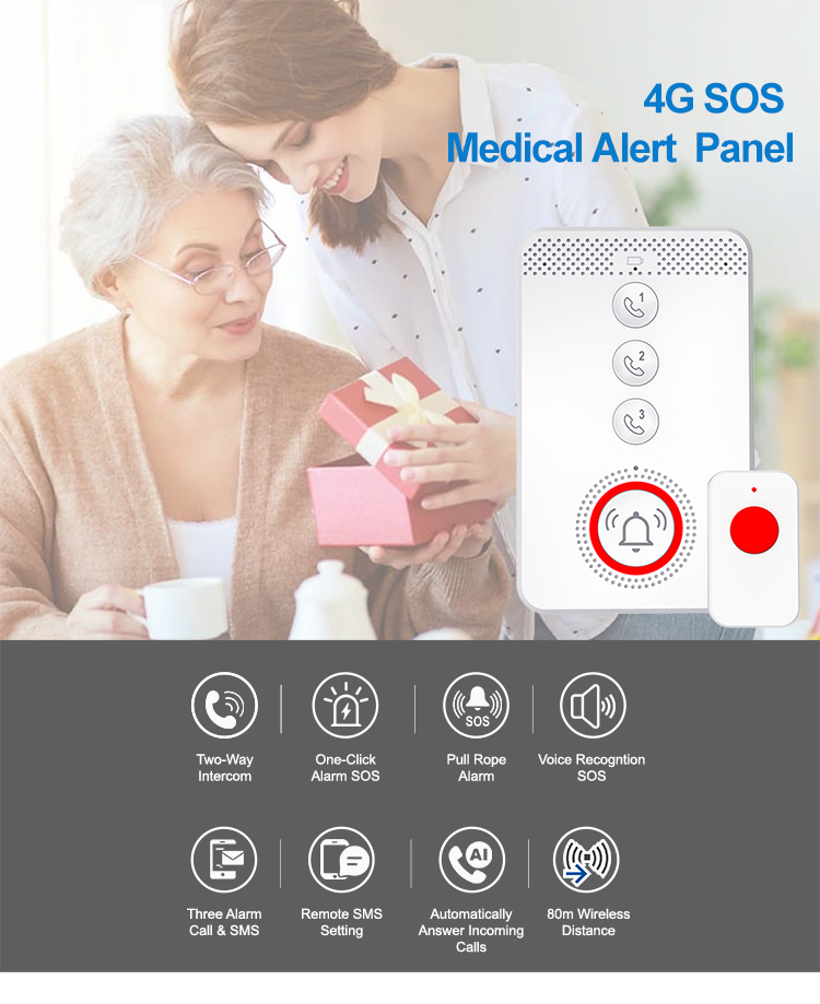 4G LTE Medical Alert Panel