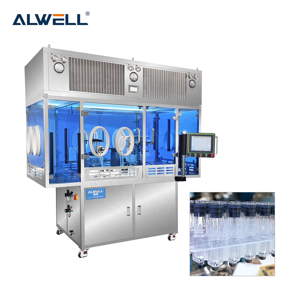 Automatic Electric Prefilled Sterile Packaging System Syringe Vial Cartridge Aseptic Filling Equipment with Motor &amp; Pump