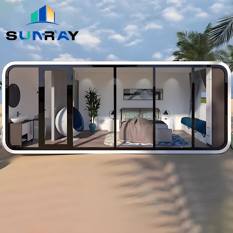 Luxury Outdoor Portable Mobile Glamping Capsule Resort Hotel Mobile House