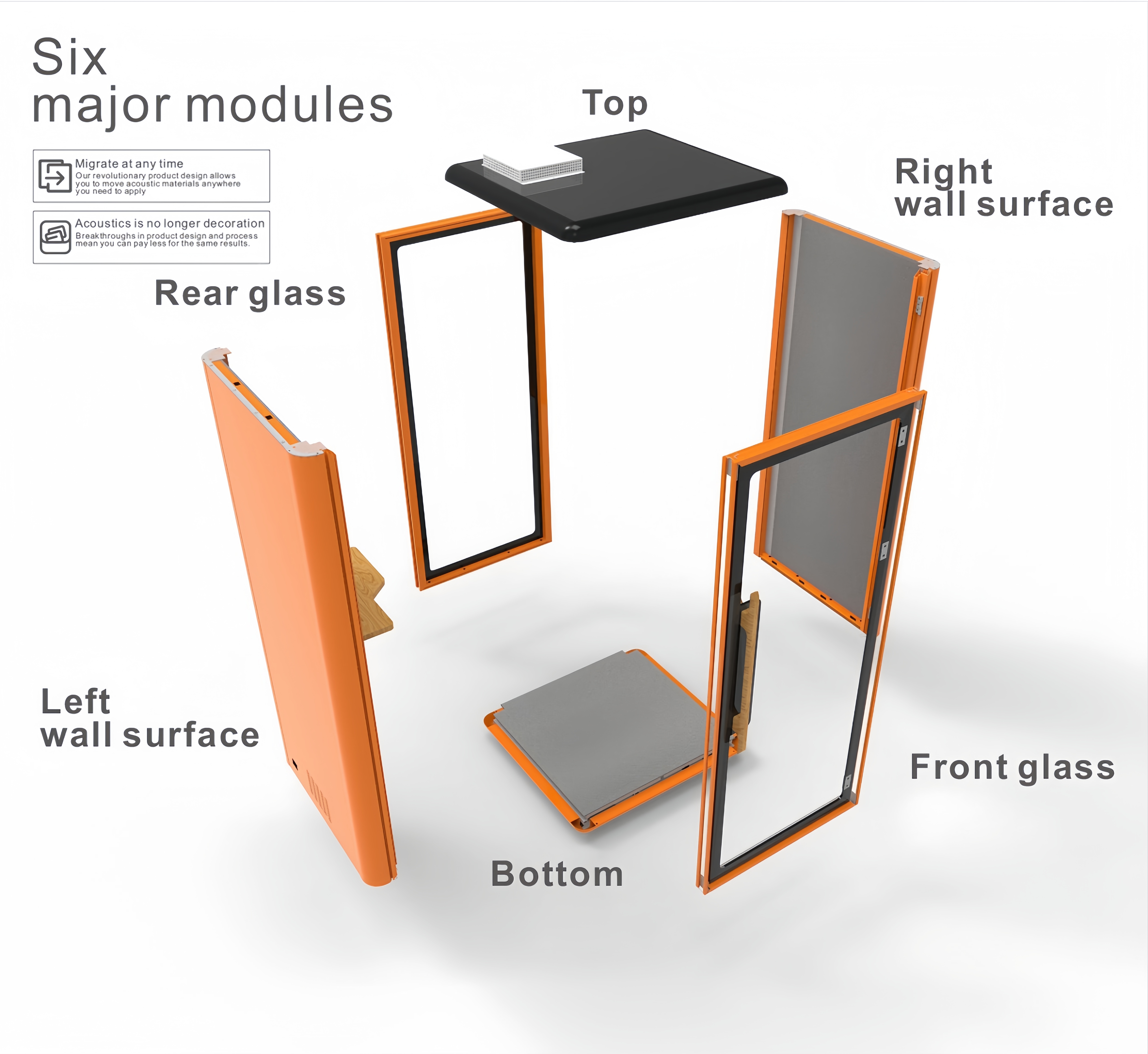 Sound Proof Telephone Pod Office Phone Booth Portable Studio Office Pods Work Sound Proof Studio Sound Proof Room Rem Pod