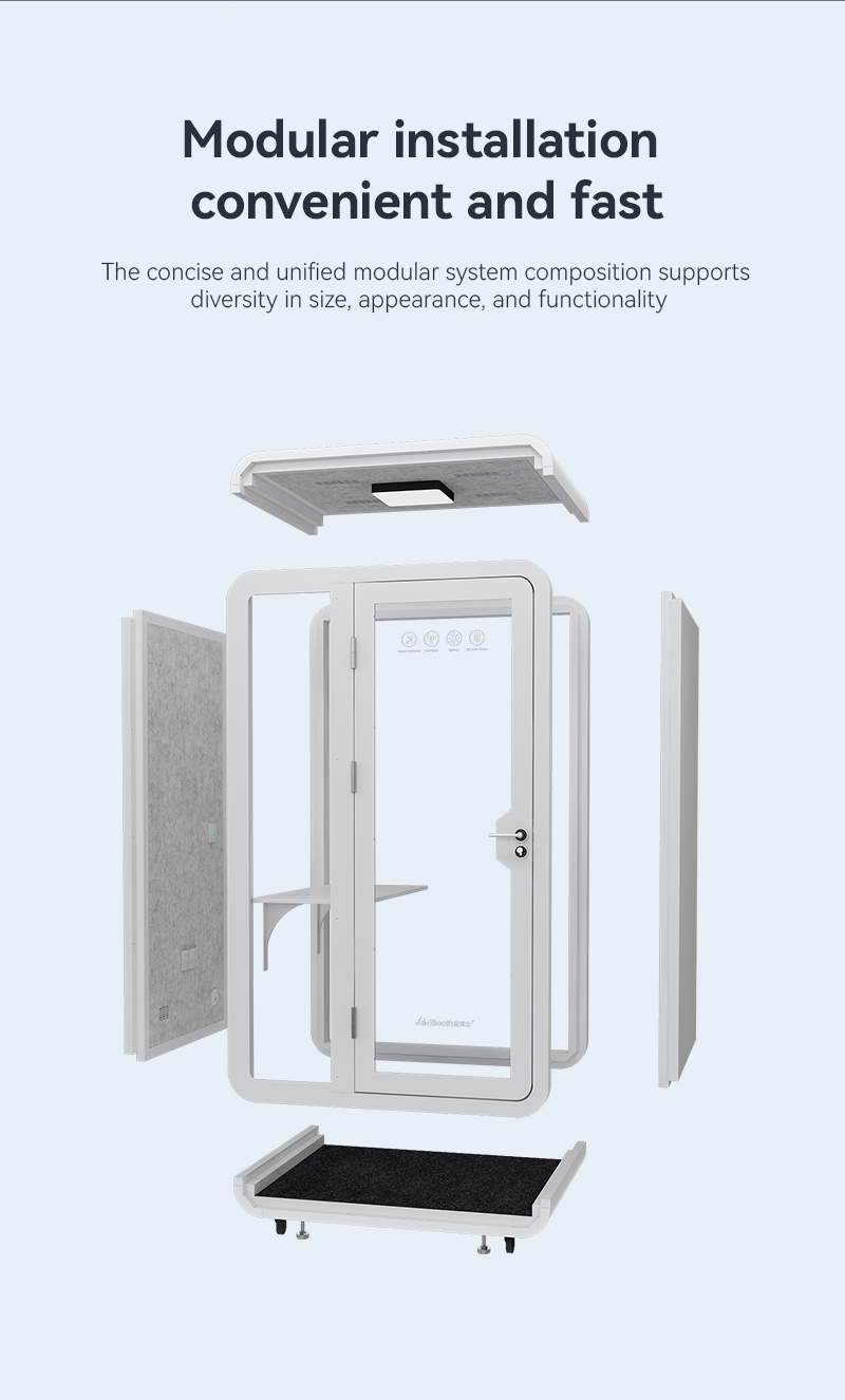 Soundproof Booth Detail