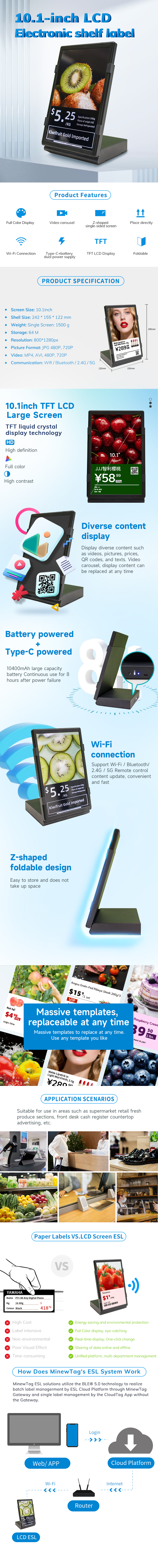 LCD Product Display
