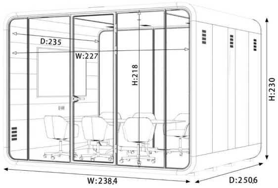 Acoustic Booth Configuration