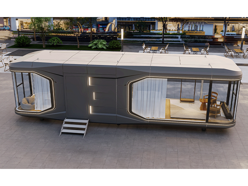 Extra-Large High Quality Mobile Space Capsule Intelligent Layout Modern Chinese Design Style Space-Saving Container