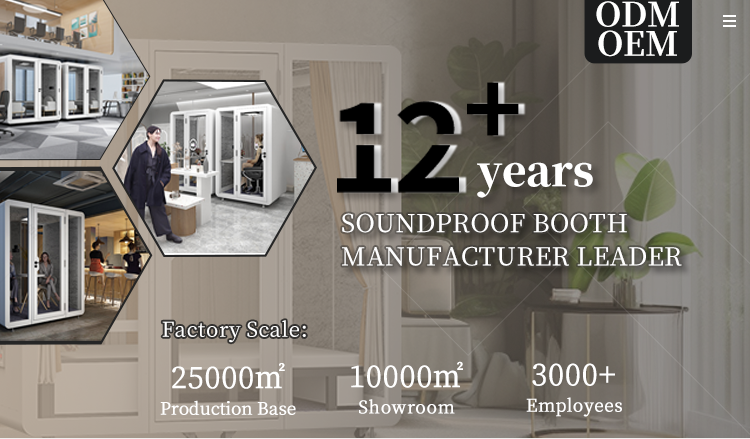 Compact Temperature Controlled Ventilated Privacy Pods Airports Recording Booth Soundproof Metal Frame Office Pods