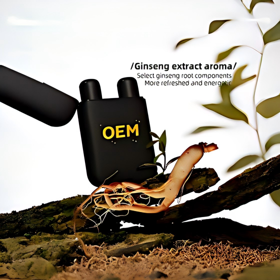 Private Custom Flavor Double Hole Nasal Cooling Inhaler Enhance Energy Bar Aroma Oil Nasal Stick Inhaler