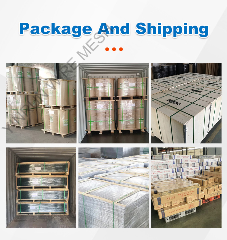 Soft Wire 18 Mesh Epoxy Coated Filter Element Supporting Wire Mesh