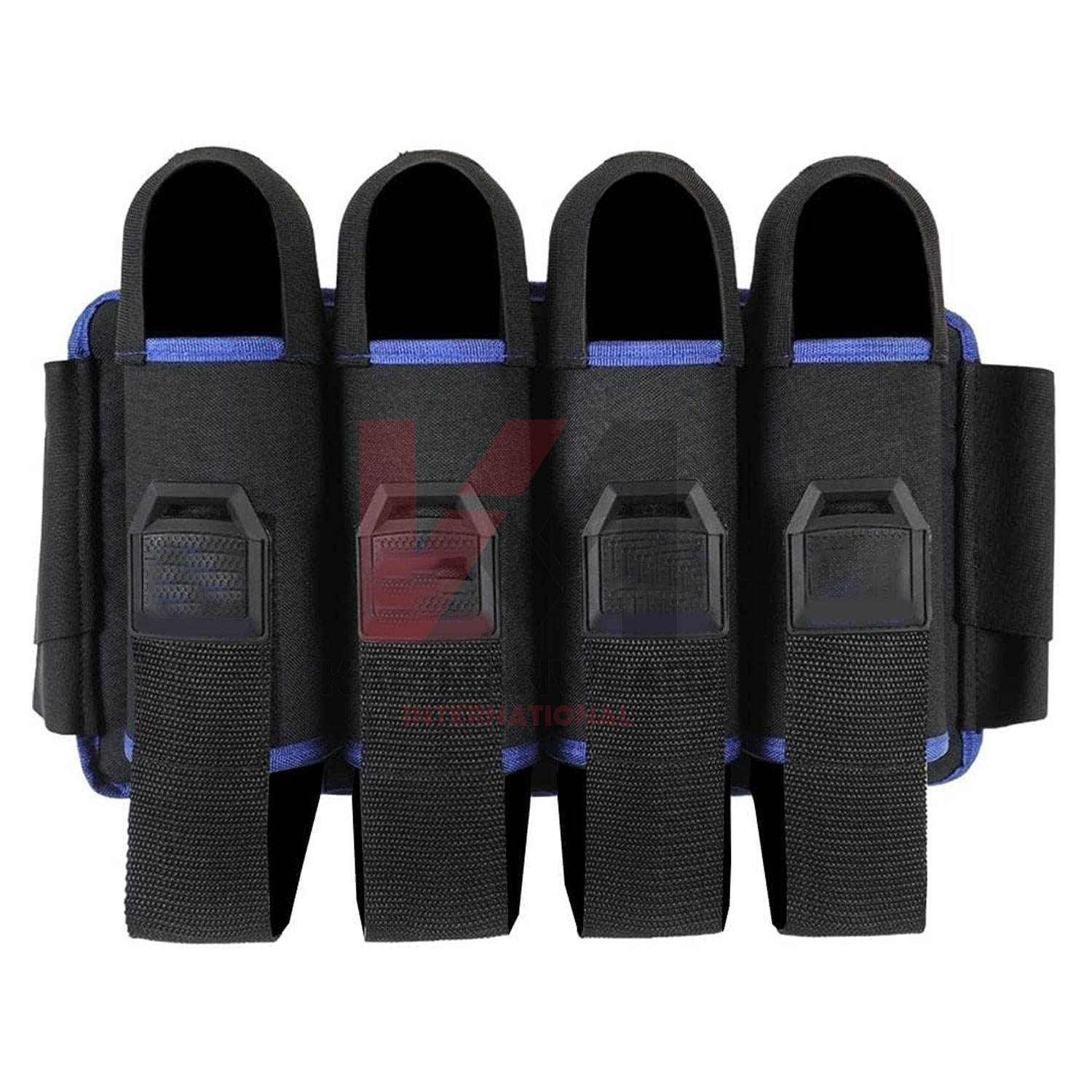Premium Paintball Harness Pod Pack with 4 Durable Pods &amp; Quick Disconnect Remote Coil Tactical Paintball Gear Easy Reload