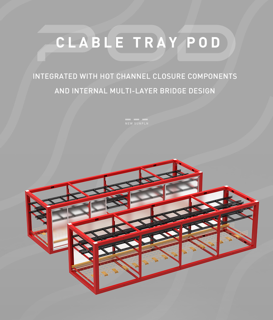 Prefabrication Modular POD IT SKID POD Pre-fabricated Module Data Center