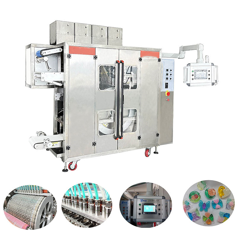 Factory Price Pod Machine Laundry Detergent Capsule Machine Detergent Pod Machine Supplier