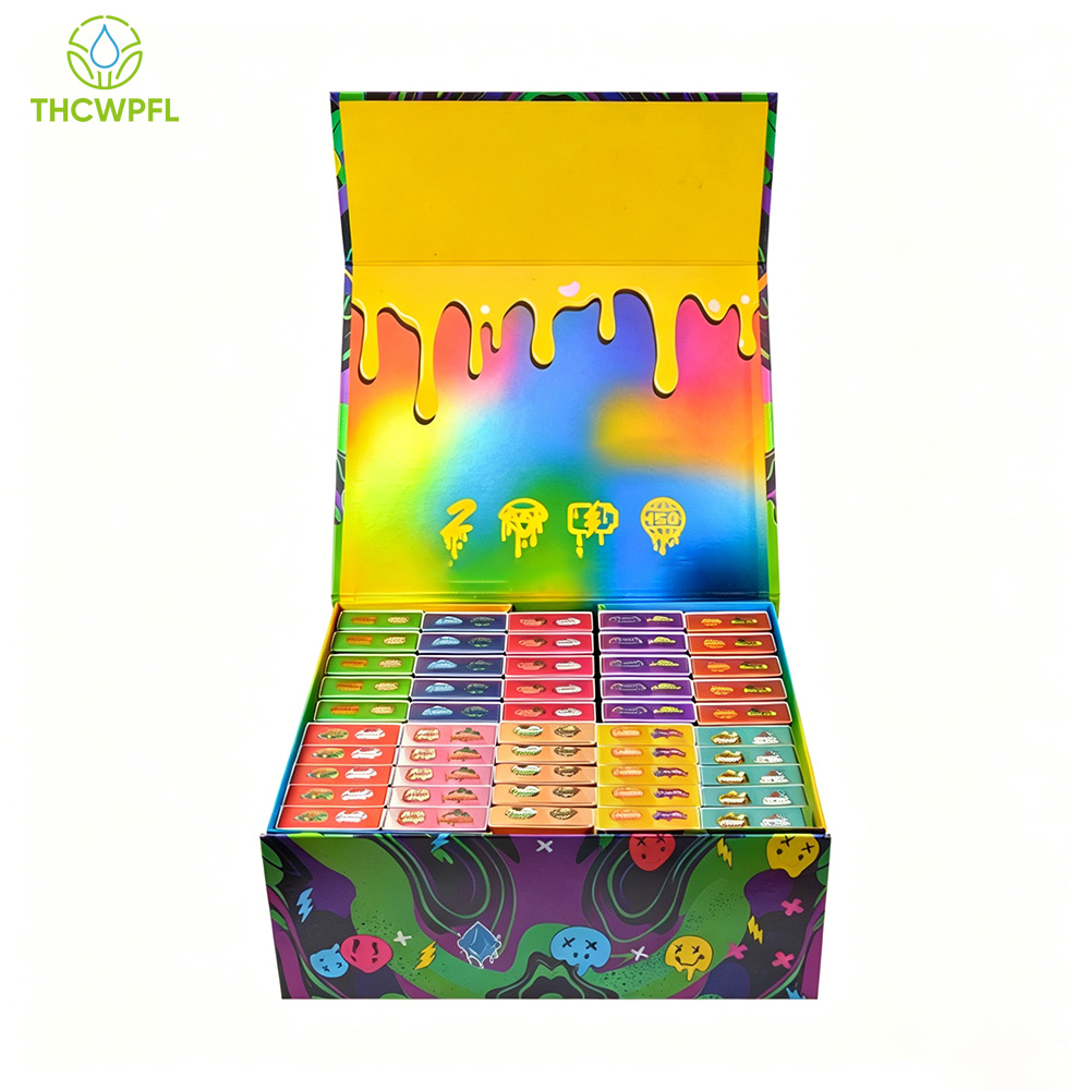 Latest Custom Empty Luxurious Cartridge Pen Packaging Packman Double Flavor 2 Gram Disposable Cartridge with Football