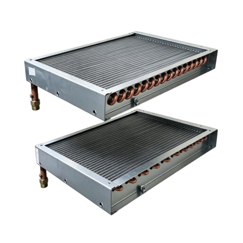 Single Duct VAV Box Hot Water Heating Coil - Multi-Row Copper Heat Exchanger for Terminal Units - Premium HVAC Replacement Parts