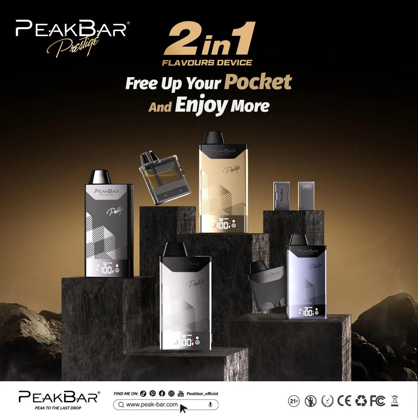 Rechargeable Disposable Pod System with 4ml Empty Pod Capacity