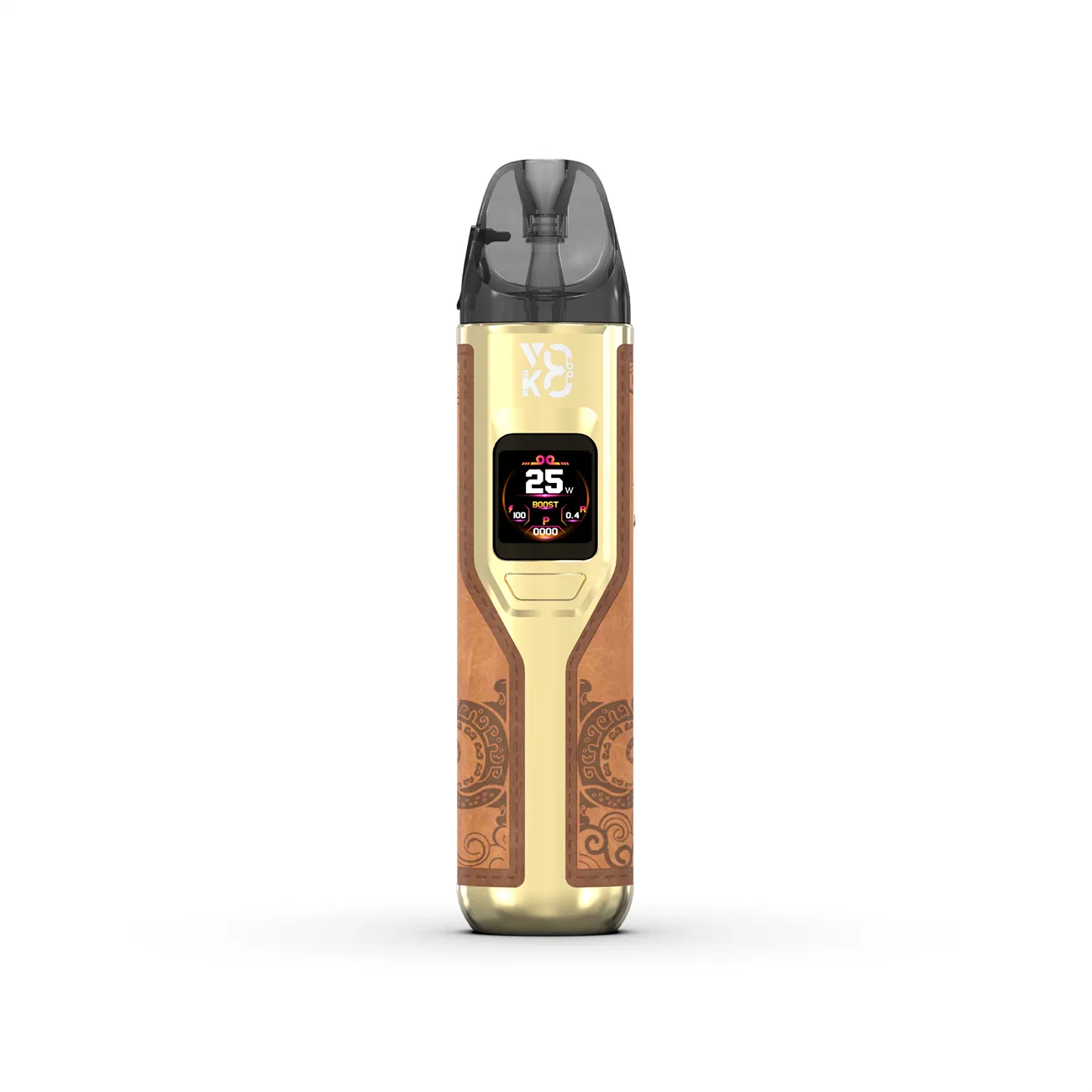 Factory Price Wholesale Vookong Aura Open Pod System Pen Kit 2ml and 4ml Cartridge 1500mAh Rechargeable Disposable Vape with Smart Screen for EU USA Vaper