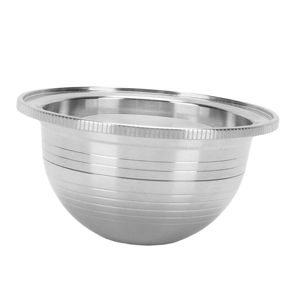 Reusable Eco-Friendly Stainless Steel 304 Vertuoline Espresso Coffee Capsule Pods Set With Spoon