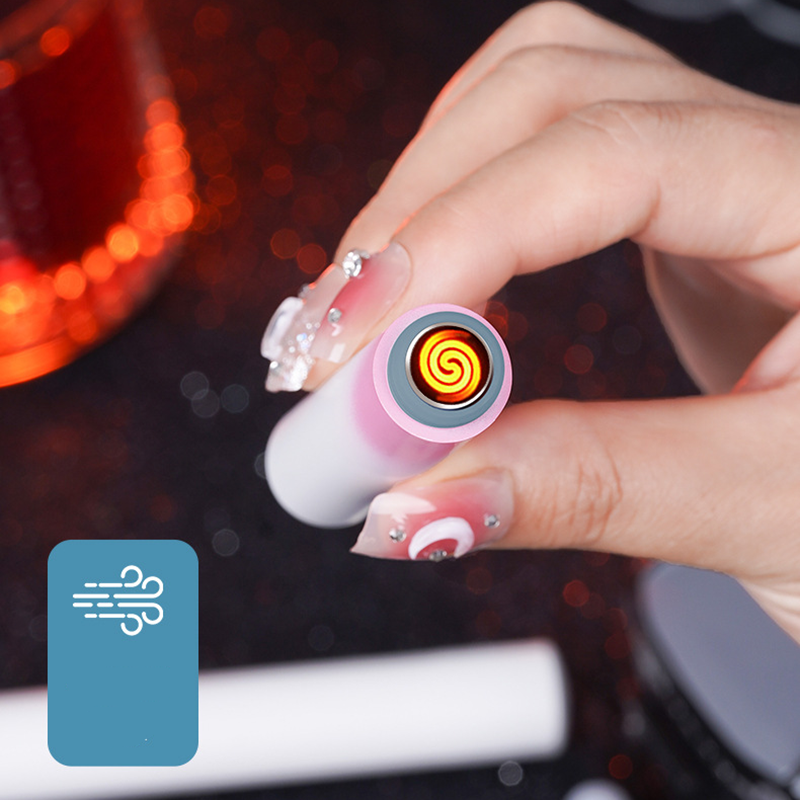 Wholesale Lighter Type C Rechargeable Blow USB Lighters Vaperous Electronic Smoking Lighter
