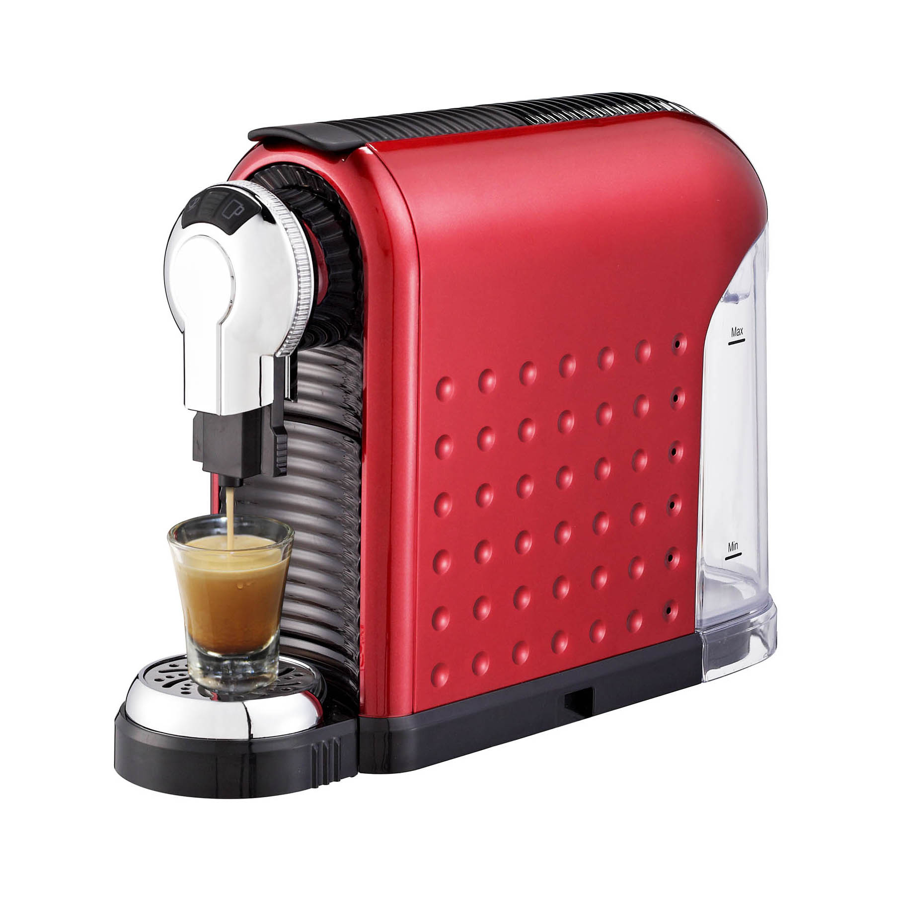 Semi-Automatic Programmable Electric ESE Pod Espresso Coffee Maker Machine Mini for Household Use