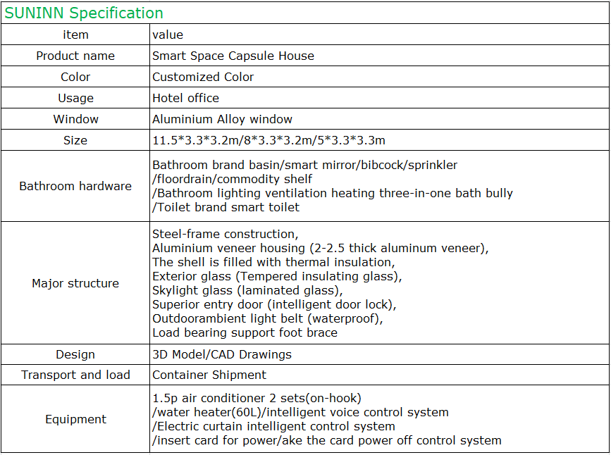 Capsule House Structural Layout