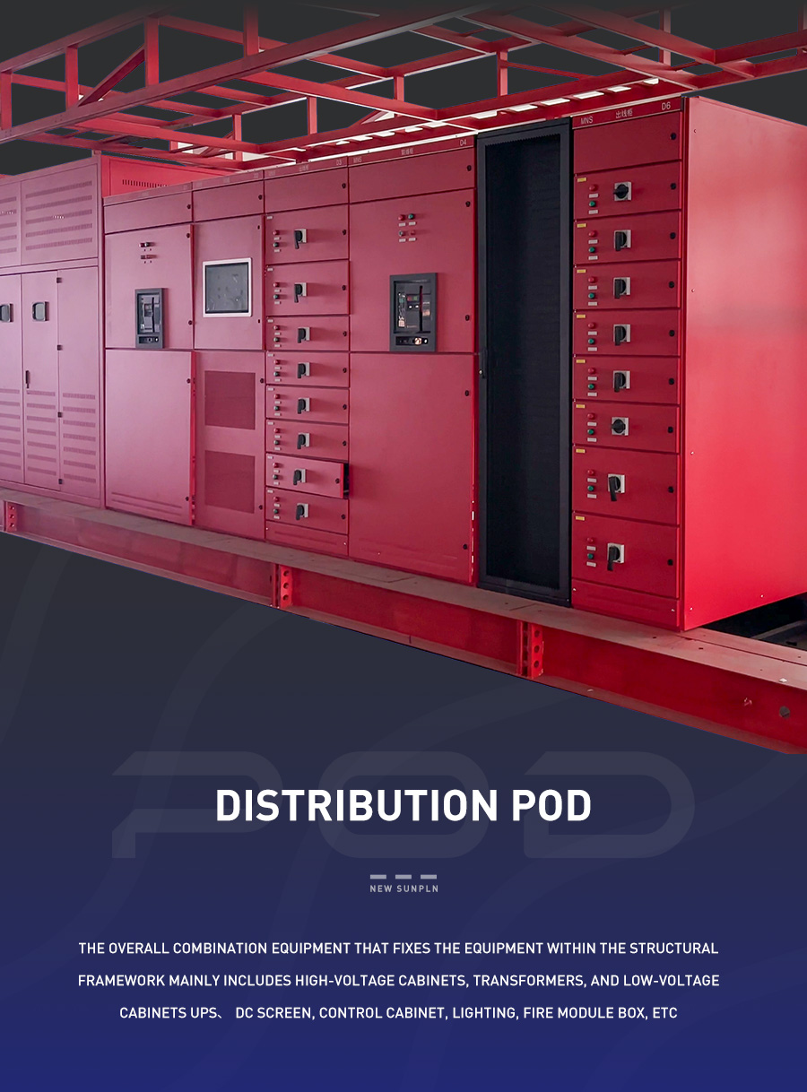 Prefabrication Modular POD IT SKID POD Pre-fabricated Module Data Center