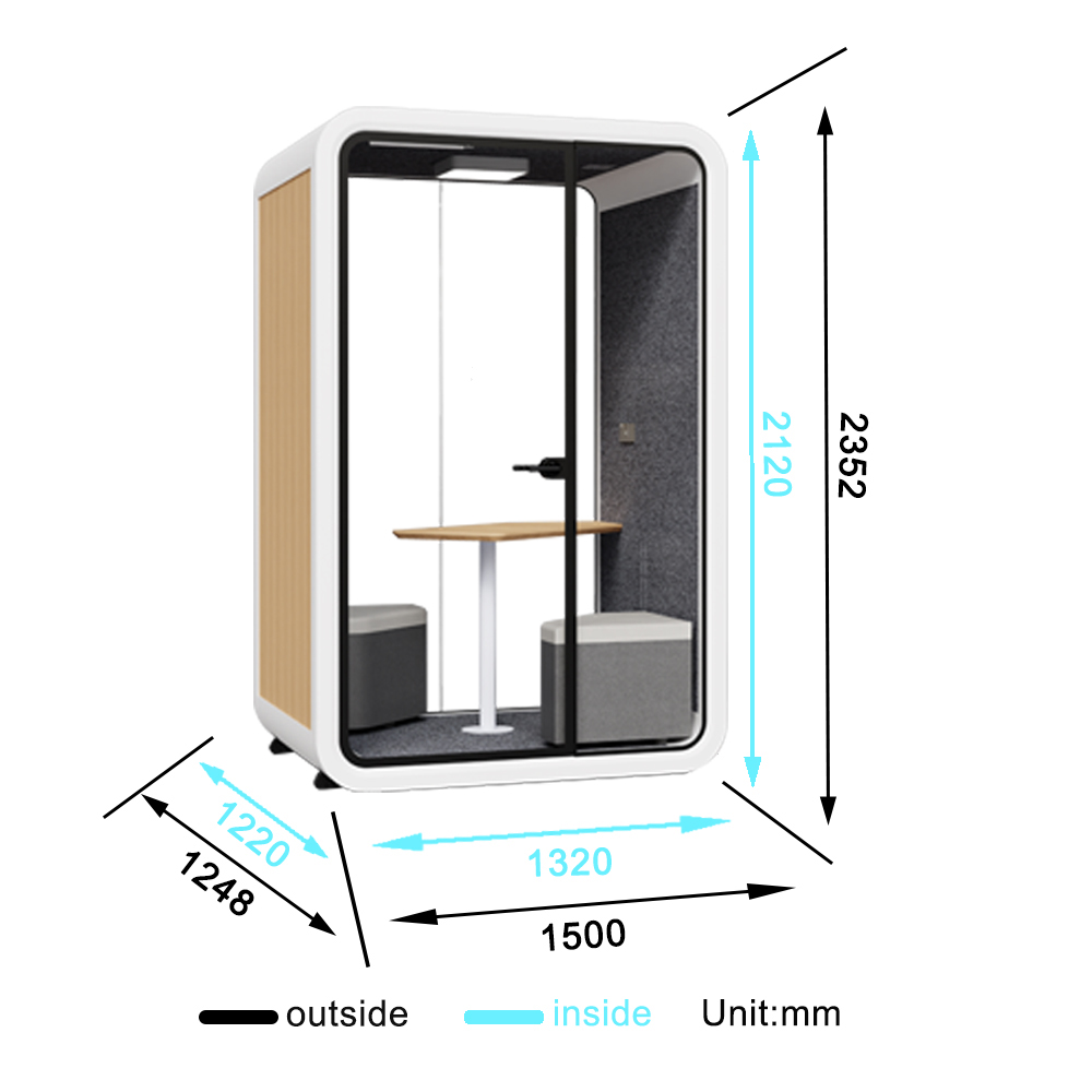 Vocal Studio Booth Design View 3