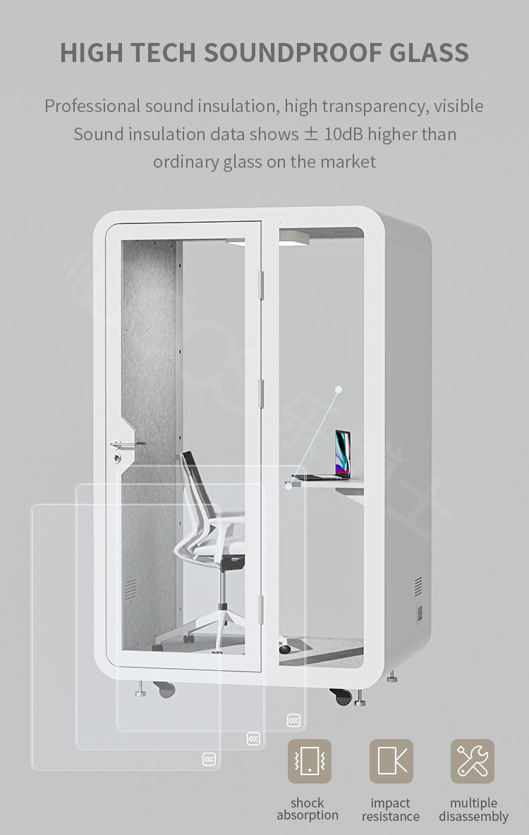 For recording room telephone booth live broadcastmultisize office building shopping mallportable soundproof office pod