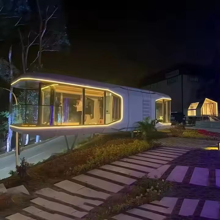 Hot Selling Prefabricated Cabin Sleeping Pod Space Pod Modular Capsule House with Smart System