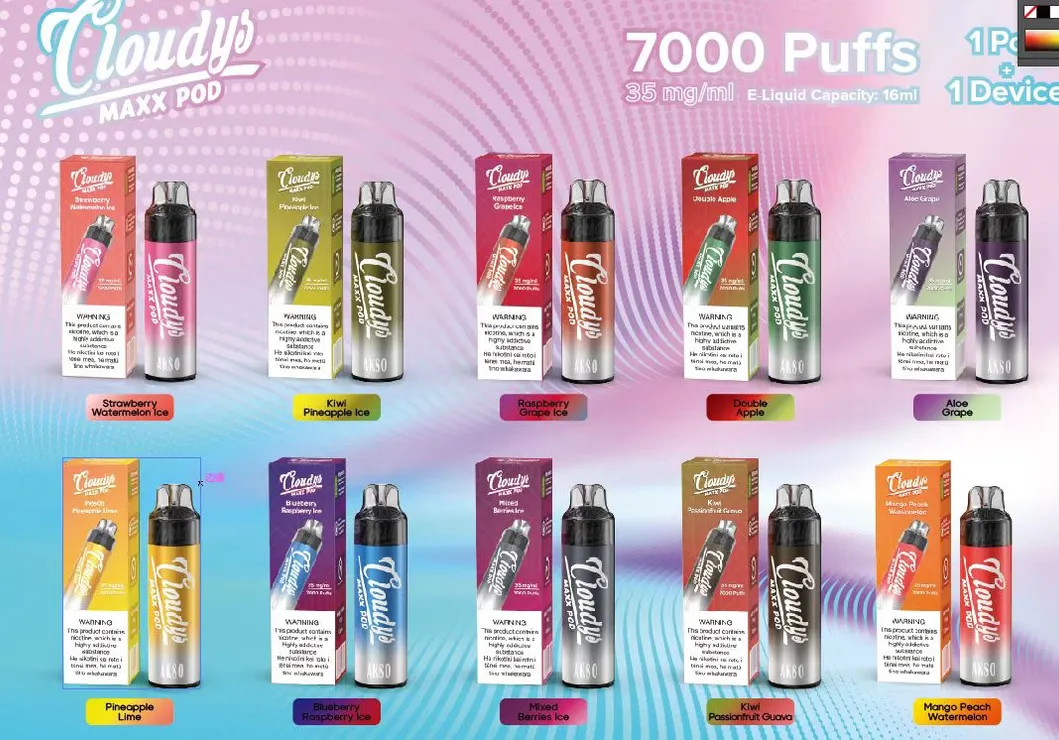 Disposable Vape with Child Lock 7000 Puffs
