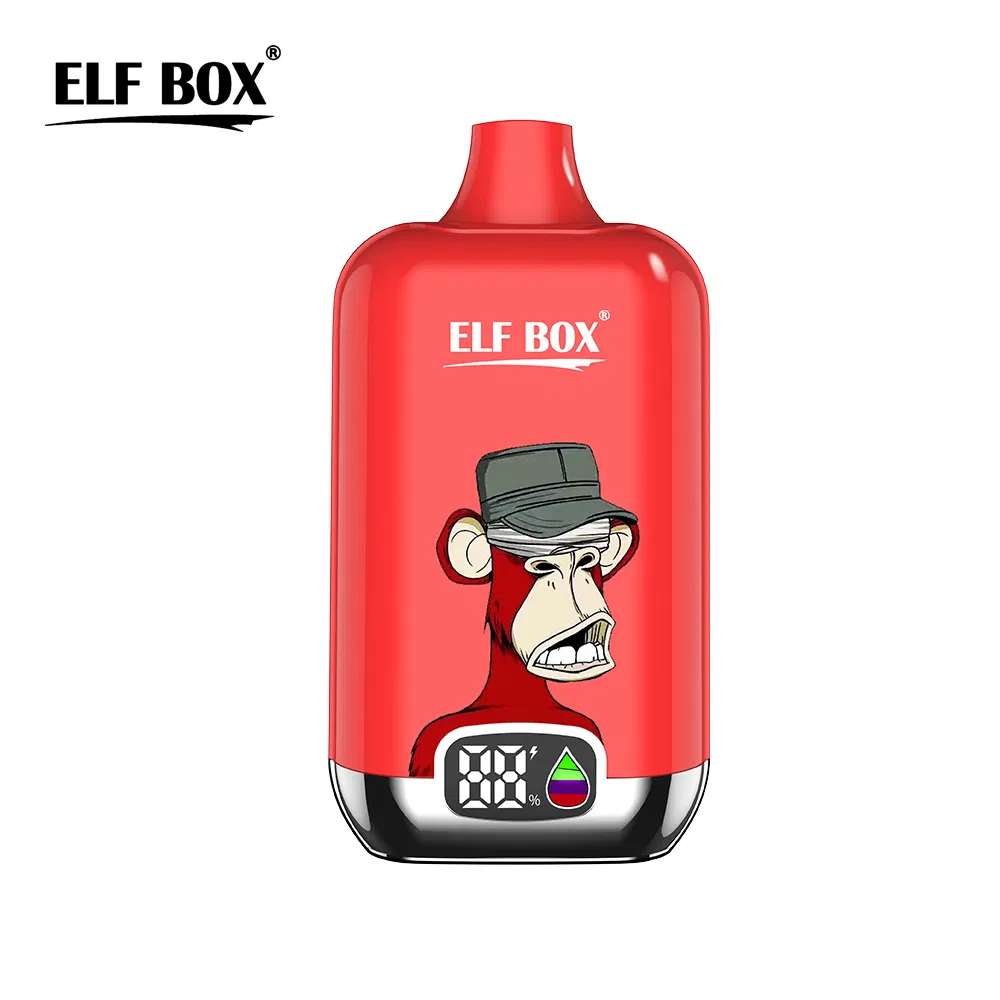 Factory Vape Shop Supply Elf Box Digital 12000puffs Disposable Vape Pod E Cigarette Wholesale Pen Style E-Cigarette Disposable Vape