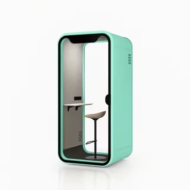 Customizable Soundproof Enclosure Tailored Healthcare Manufacturing Creative Studios Soundproof Office Pod Acoustic Pod