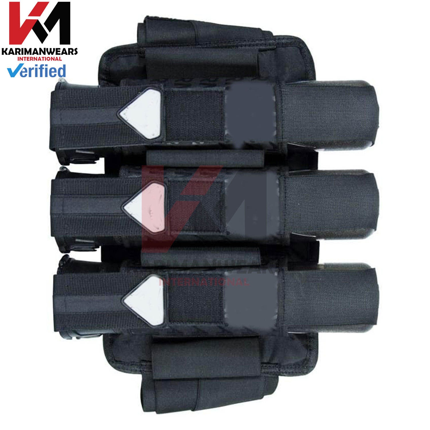 Paintball Harness with Pods &amp; Quick Disconnect Remote Coil Tactical Compressed Air Paintball Tank System Fast Reload Adjustable