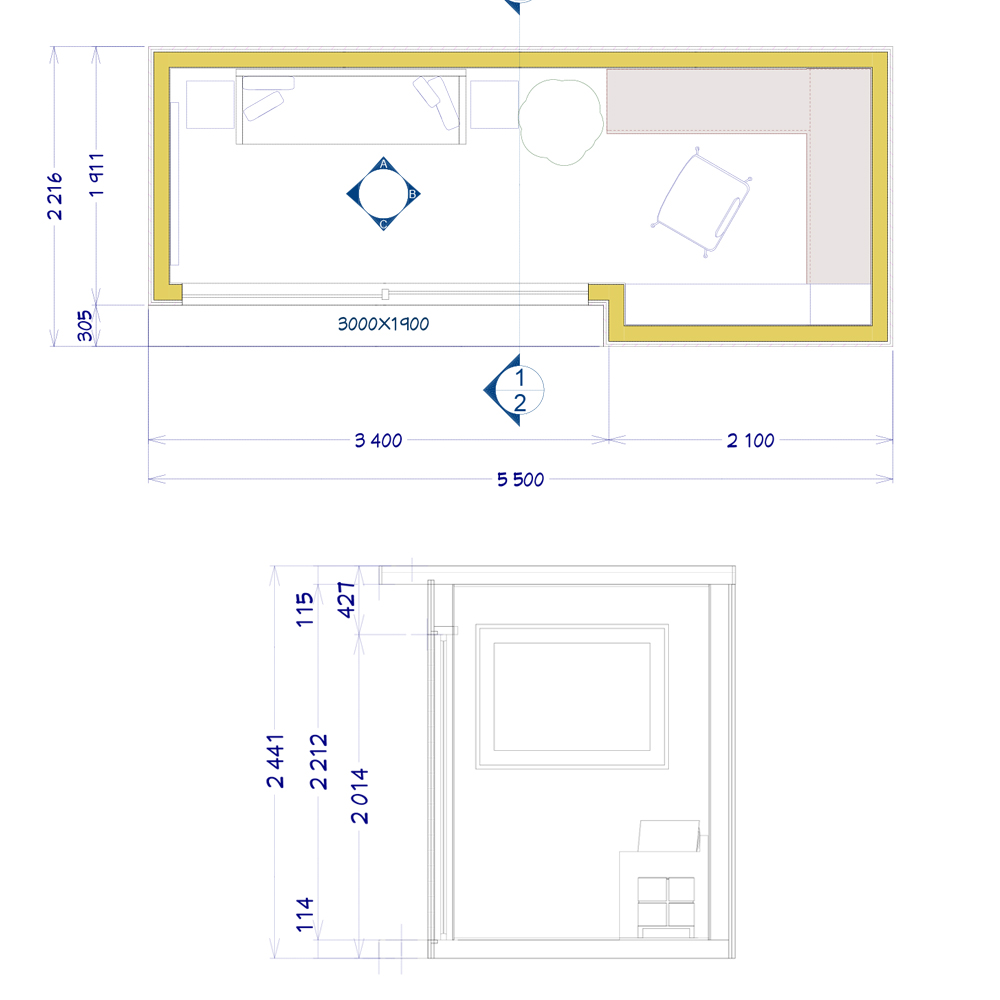 Insulated Modular Cabin Structure