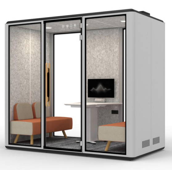 Great Ventilation Office Pod System Modular Meeting Working Study Cabin Space Station Soundproof Work Pod