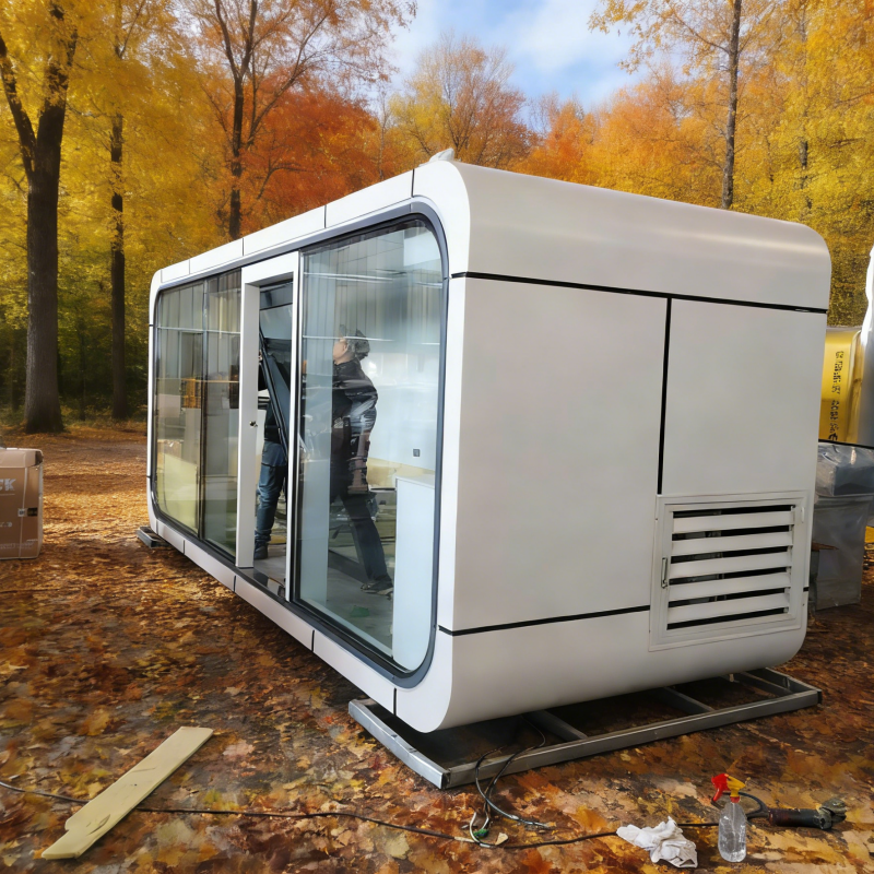 Commercial Airport Sleep Pods Premium Modular Sleeping Cabins with Soundproofing Privacy and Smart Comfort Design