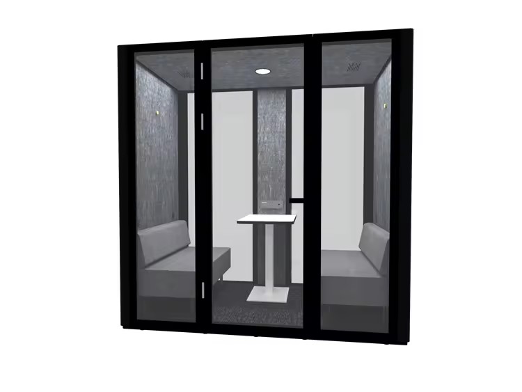High Quality Strong Soundproof Indoor Phone Booth Modern Enclosed Office Pod for Outdoor Use Unlimited Private Space Wholesale