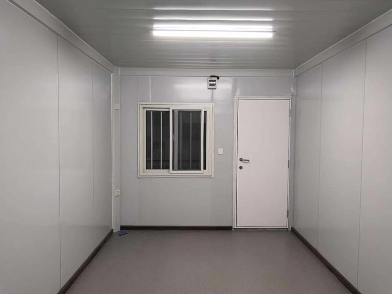 Modular Fitness Gym Pod 40HQ Container Loadable Prefabricated Sports Locker Room Portable Ticketing Gate Security Booth