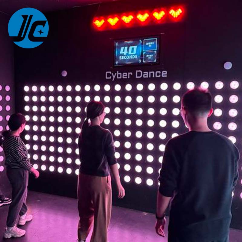 Interactive PC Push LED Light Button Activate Games for Party Room Play Team Entertainment Escape Arena Obstacle Airport Garden