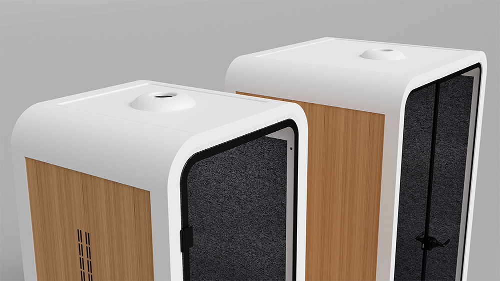 Recording Isolation Professional Silent Interpreter Modular Portable Vocal Studio Booth Sound Proof Meeting Room Pod Cabin