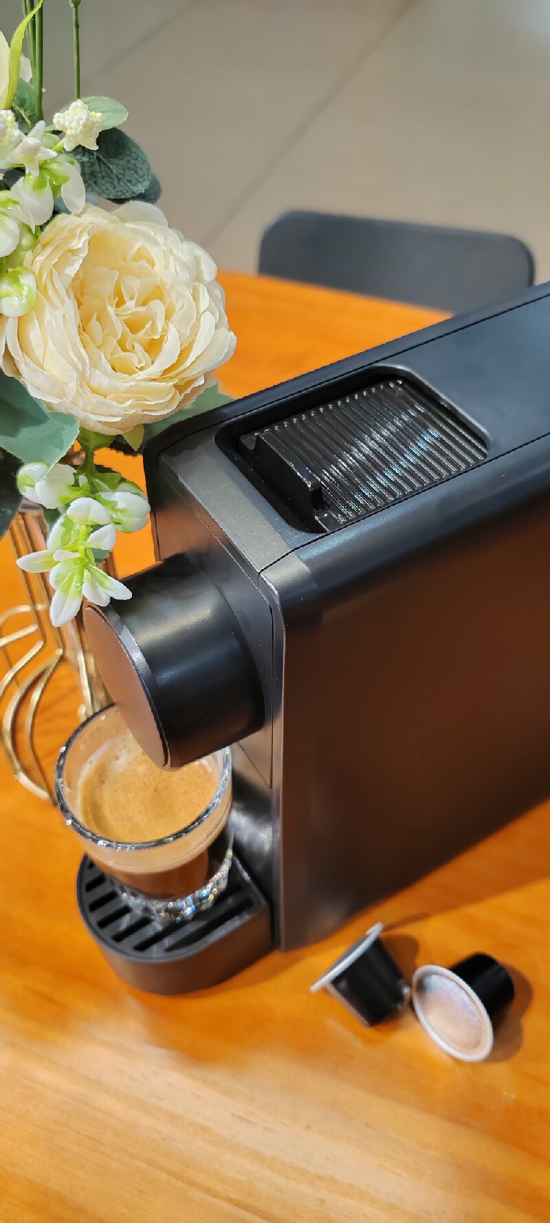 Pod Capsule Coffee Maker Cute Mini Espresso Coffee Maker for Home