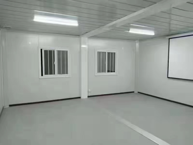 Modular Fitness Gym Pod 40HQ Container Loadable Prefabricated Sports Locker Room Portable Ticketing Gate Security Booth