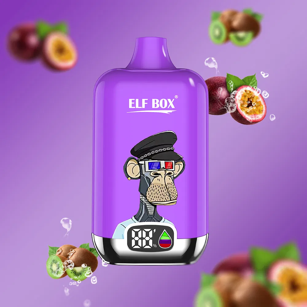 Factory Vape Shop Supply Elf Box Digital 12000puffs Disposable Vape Pod E Cigarette Wholesale Pen Style E-Cigarette Disposable Vape