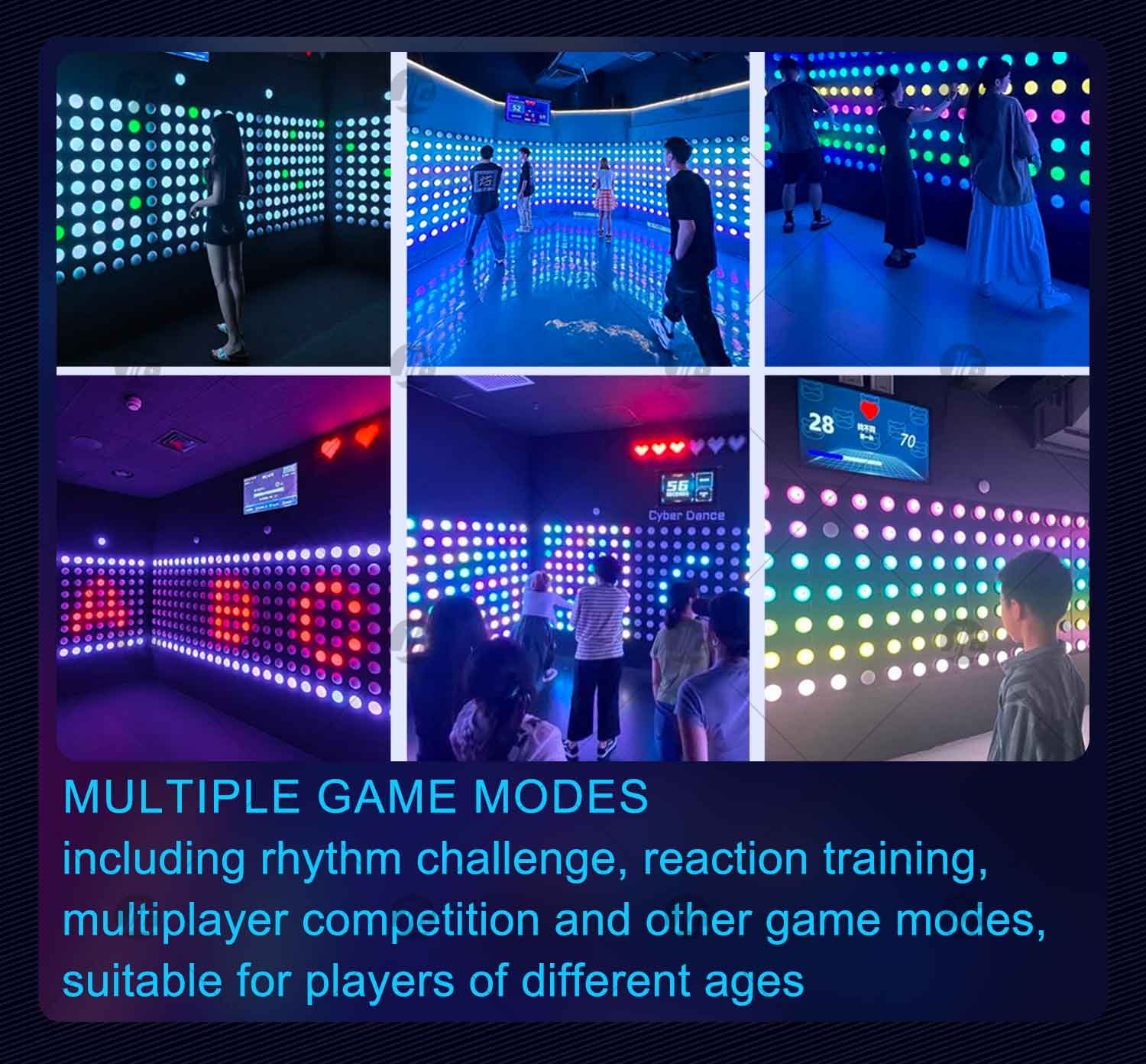 Interactive LED Push Button Game Detail 5