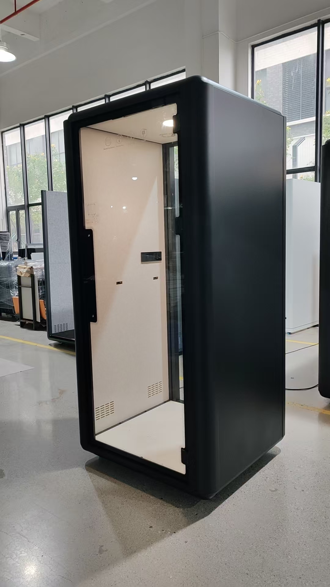 Personal Acoustic Focus Pod Compact Soundproof Chamber Privacy Space for Concentration