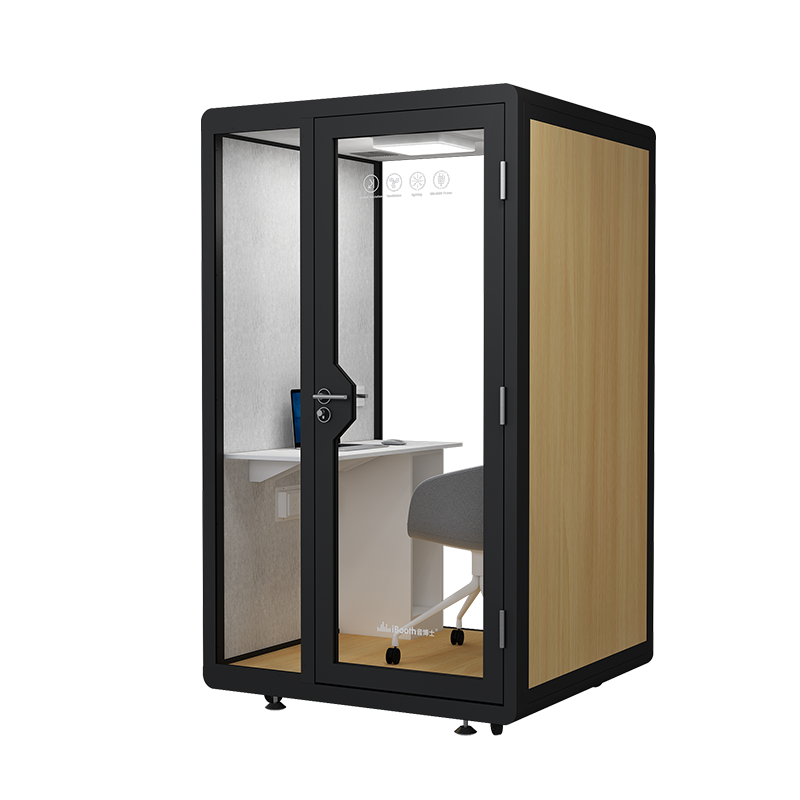 Canadian 45db Sound Proof Home Office Pod Mini Soundproof Booth Personal Space Overall Mold Container House Built-in Ventilation