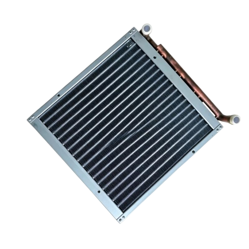 Commercial VAV Terminal Unit Hot Water Coil Single Duct Heat Exchanger Replacement 1/2 Inch Copper Tube Reheat Coil Assembly